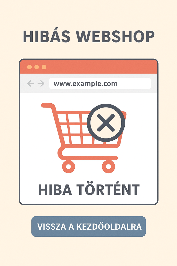 hibás webshop honlapkészítés Budapest