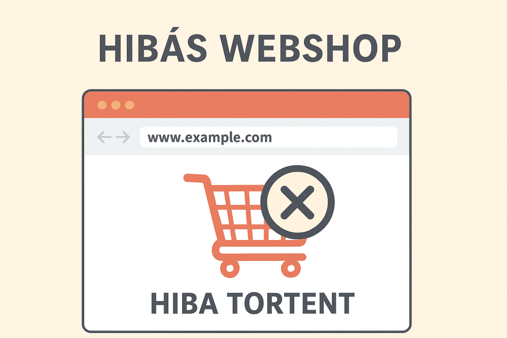 hibás webshop honlapkészítés Budapest