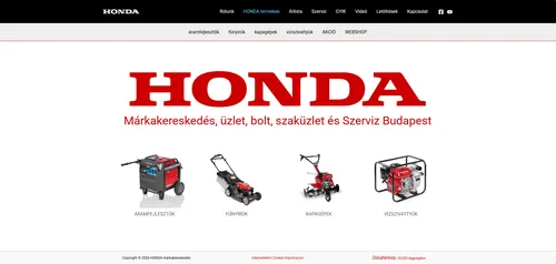 HONDA kisgép márkakereskedés